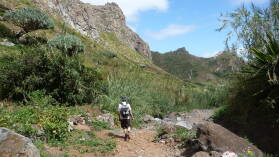 Wanderung von Praia Branca nach Faja de Cima, Sao Nicolau