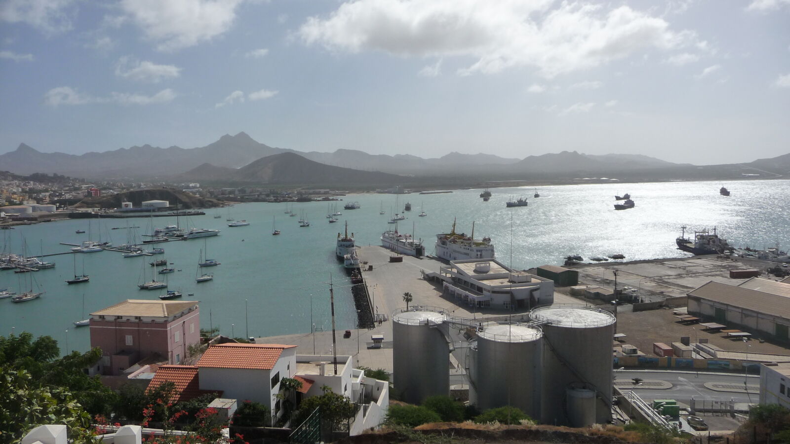 Hafen von Mindelo / Sao Vicente.