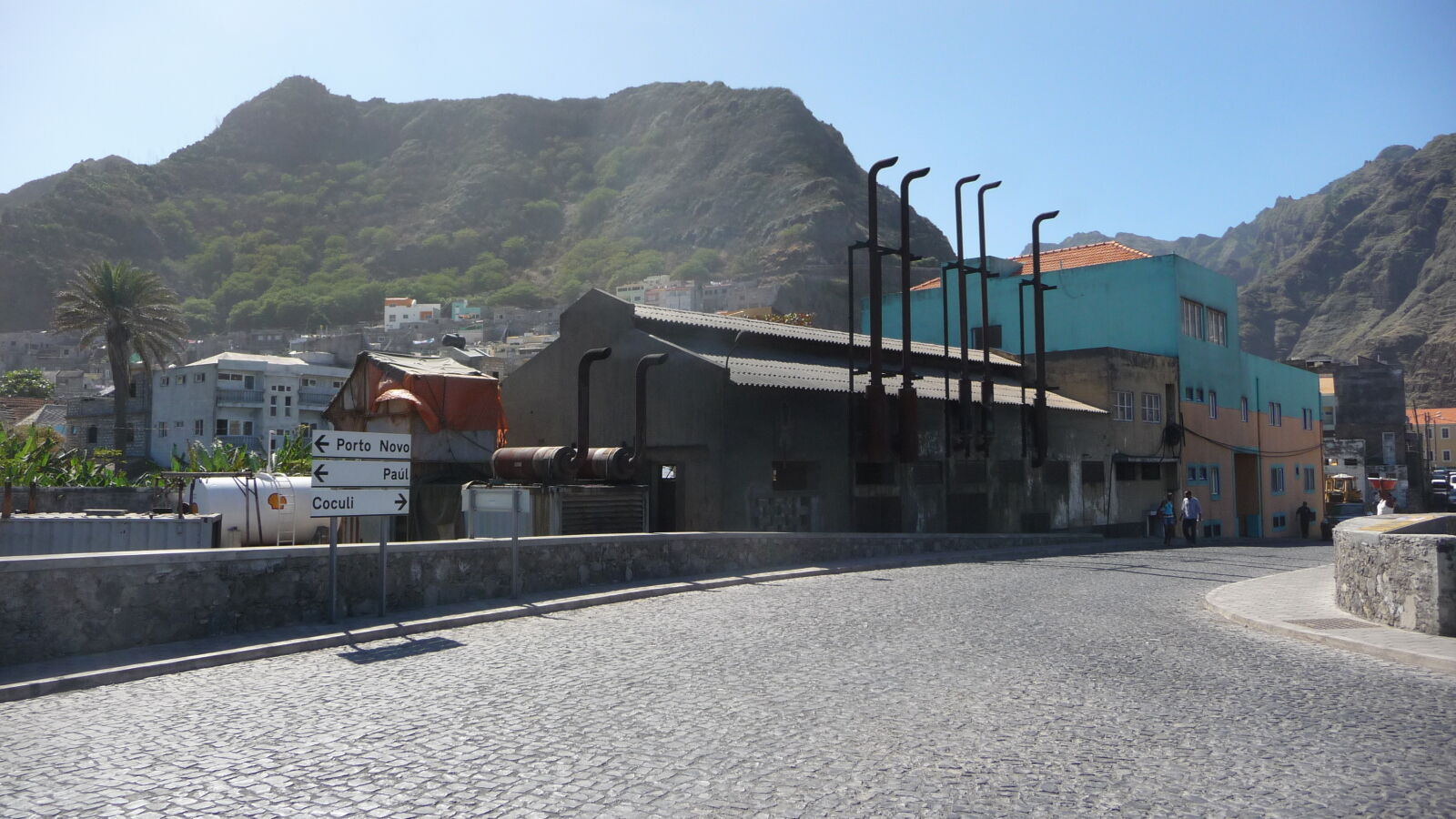 Kraftwerk von Ribeira Grande / Santo Antao.