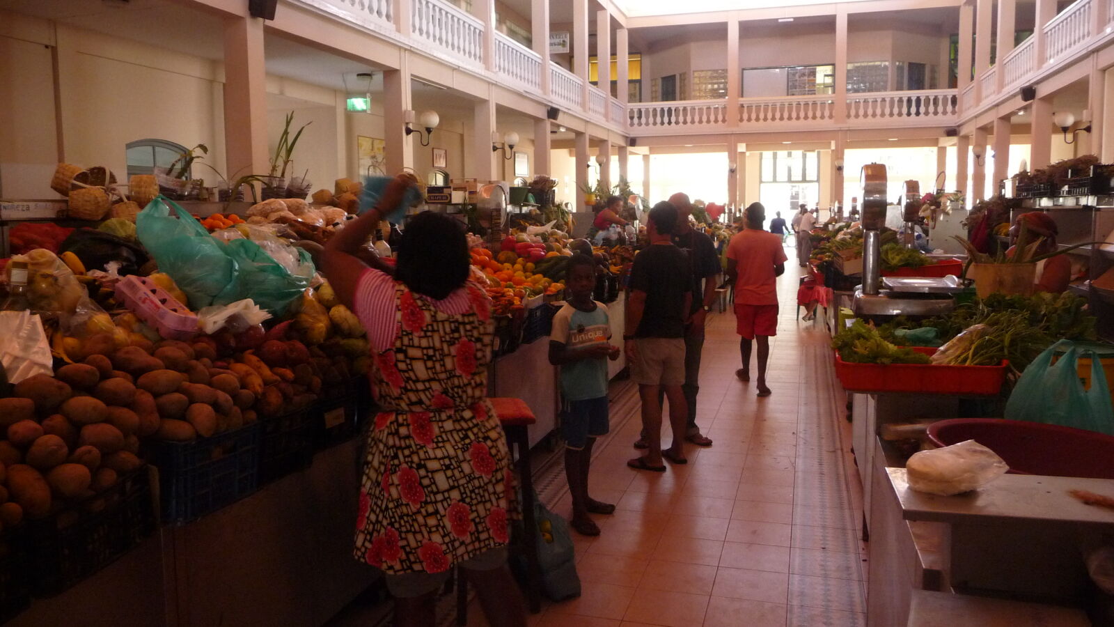 Markthalle von Mindelo / Sao Vicente.