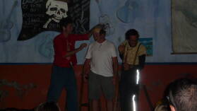 Zirkus im Club Nautico in Mindelo / Sao Vicente.