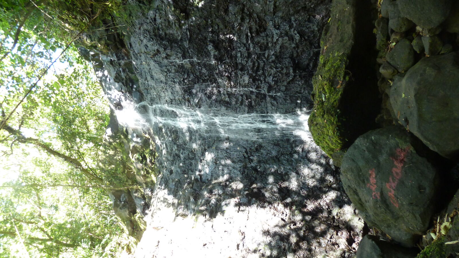 2. Wasserfall, Les 3 Cascades, Raiatea.