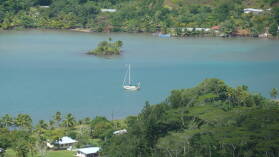 Baie Haamene, Tahaa.