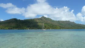 Baie Haamene, Tahaa.