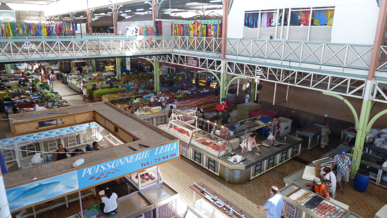 Marché de Papeete.