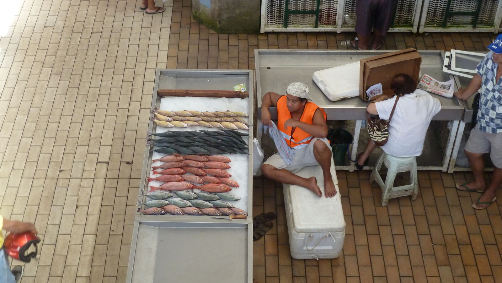 Marché de Papeete.