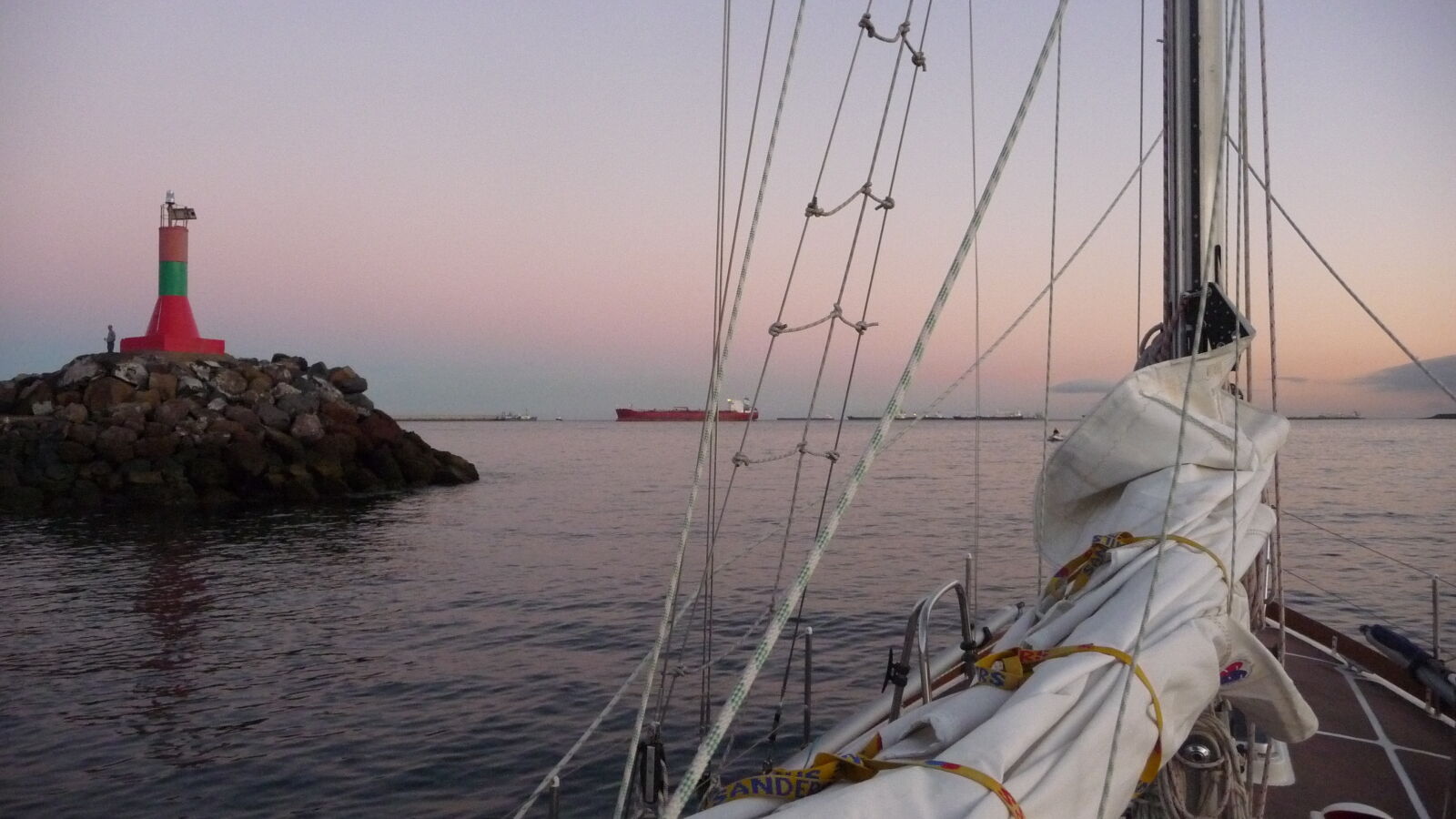 Abfahrt von Las Palmas de Gran Canaria.