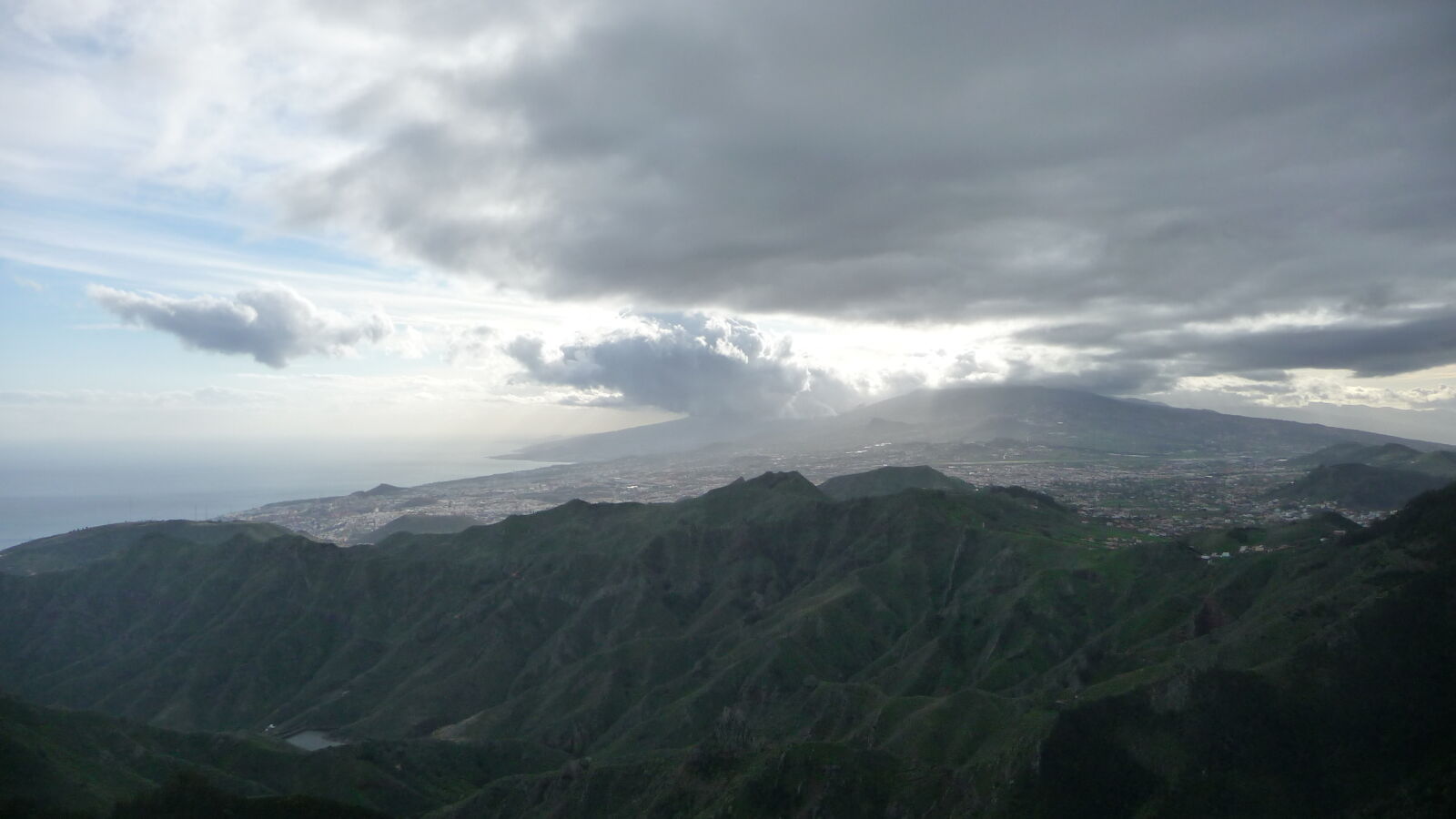 Blick vom Pico del Inglés im Parque Rural de Anaga.