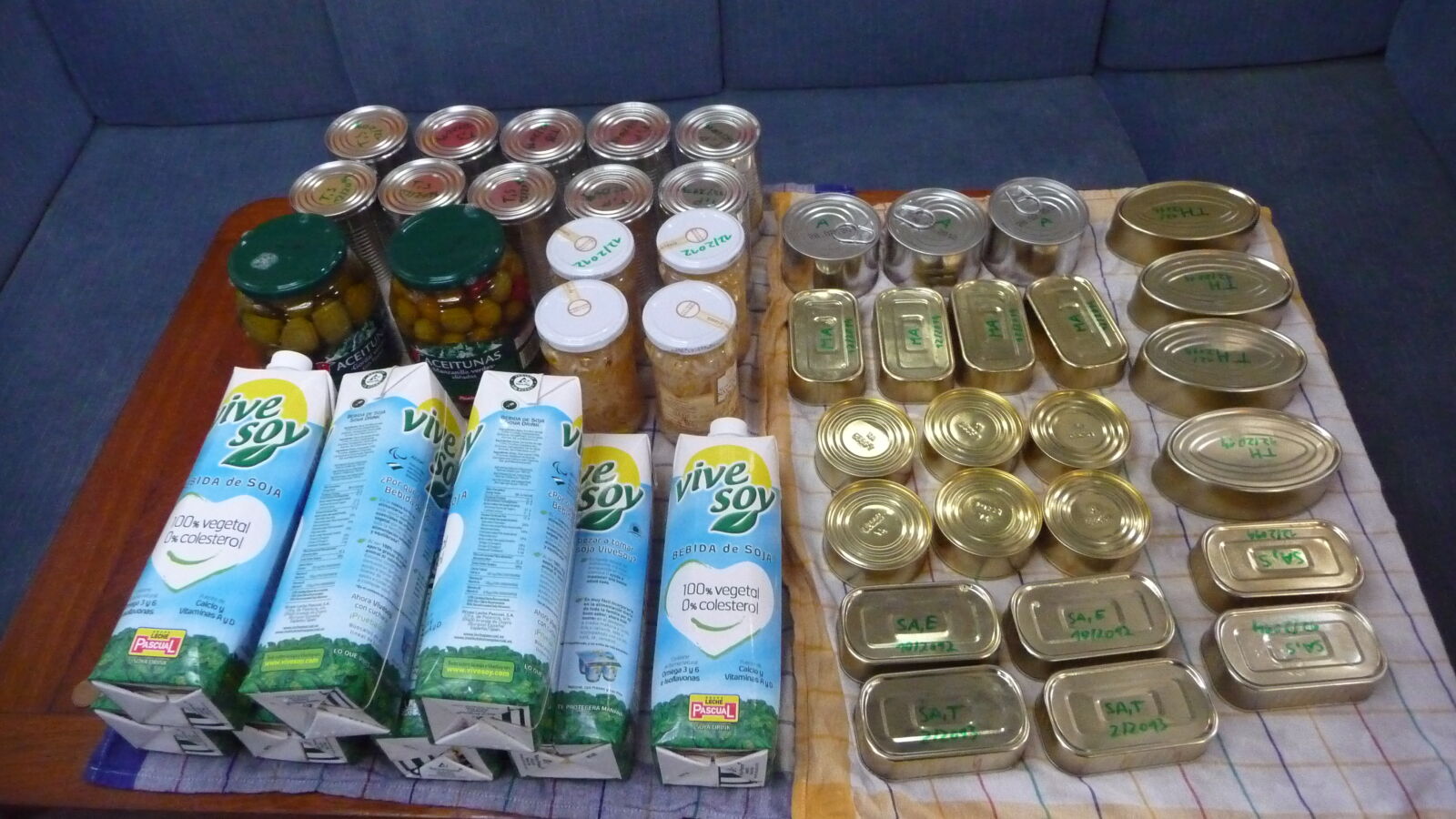 Haltbares wird aufgestockt.