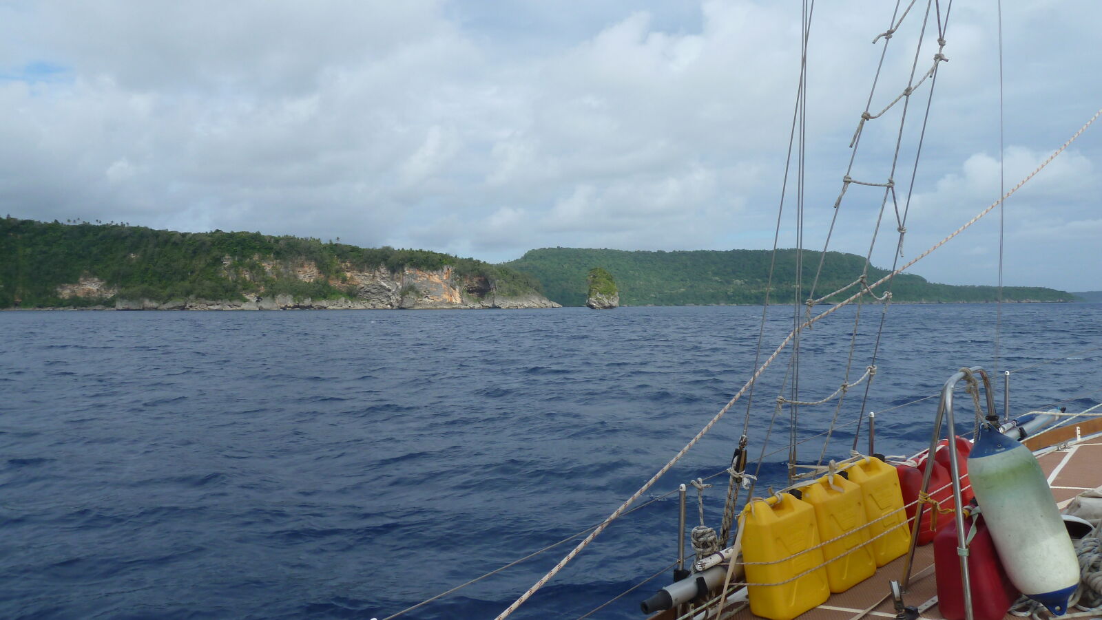 Ankunft in Vava'u.