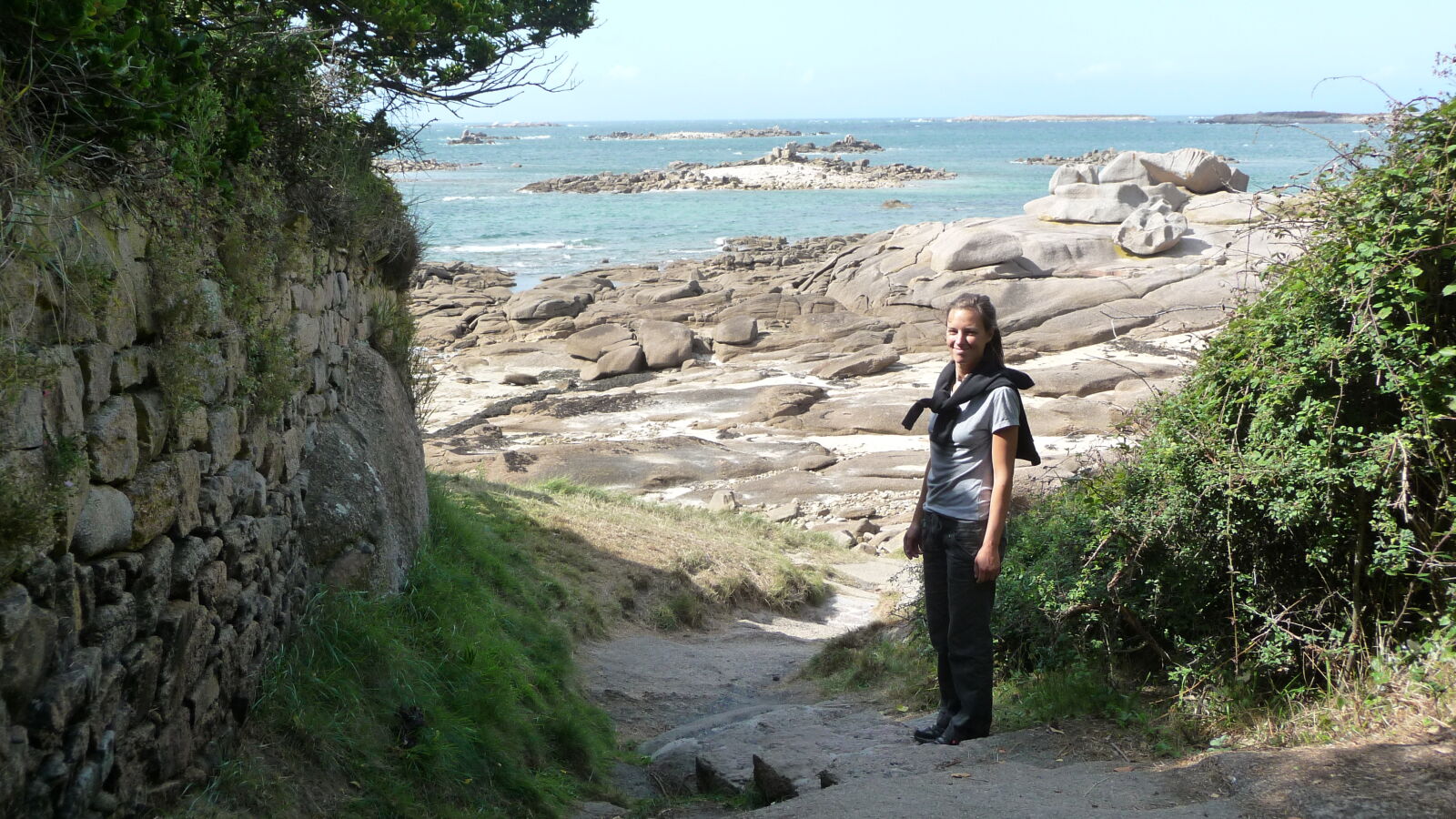 Wanderung entlang der KÃ¼ste von TrÃ©beurden