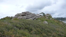 Wanderung entlang der KÃ¼ste von TrÃ©beurden