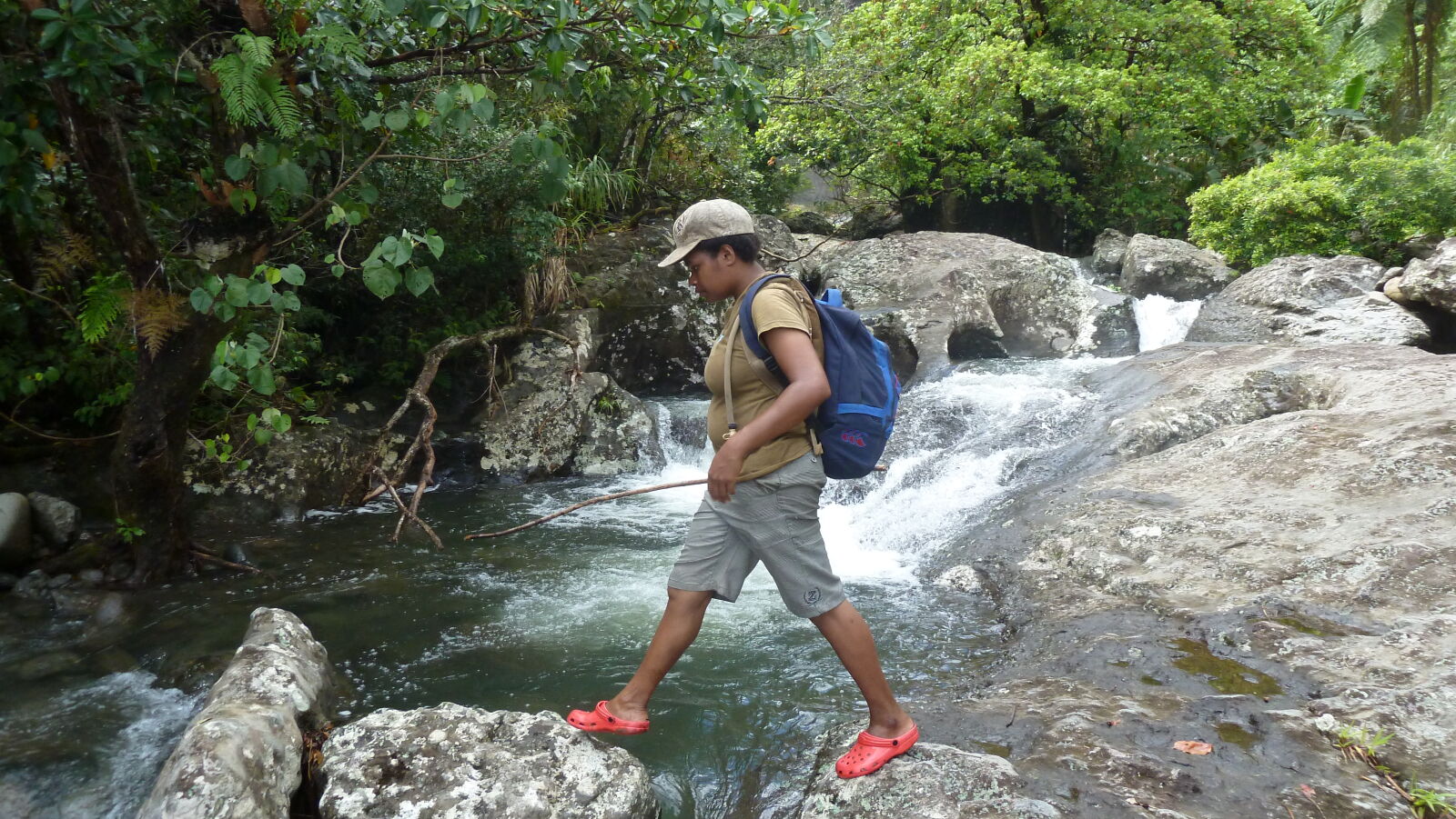 Wanderung im Koroyanitu National Heritage Park.