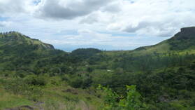 Wanderung im Koroyanitu National Heritage Park.