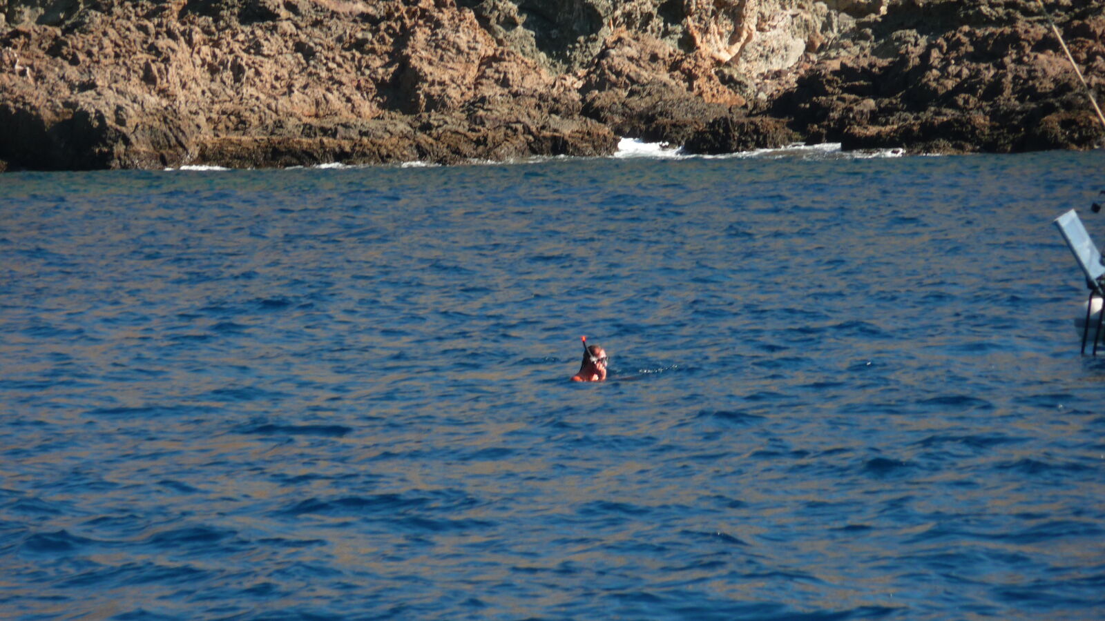 Pete / SY Sparrow auf Unterwasserexpedition vor Selvagem Grande.