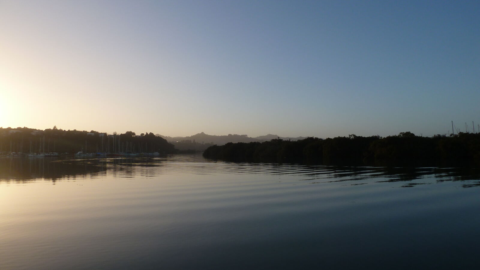 Abfahrt aus Whangarei.
