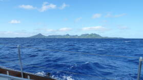 Land in Sicht! Matuka, Fiji.