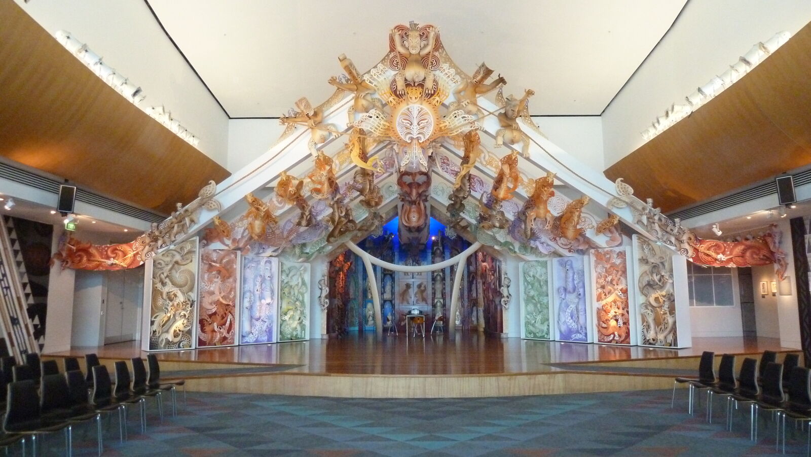 Marae, Te Papa Museum.