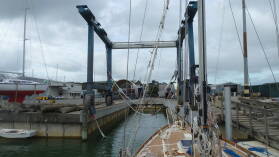 Auf ins Trockendock.