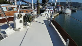 Ankerwinde mit Sammlerwert, Rostfrei im Town Basin.