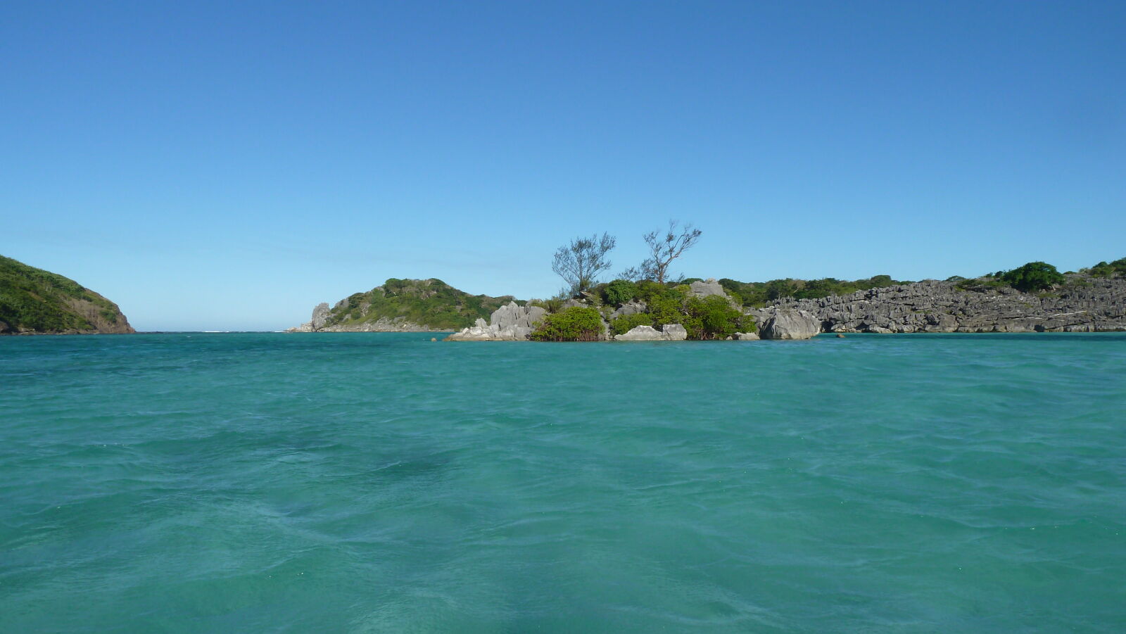 Dinghy-Tour bei Sawa-I-Lau.