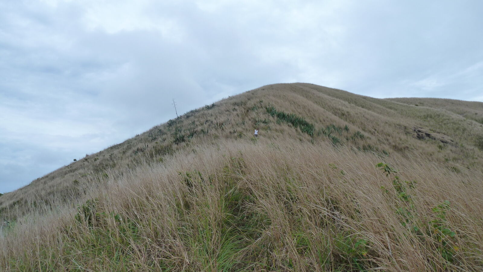 Wanderung in den Hügeln von Nabukeru, Yasawa.