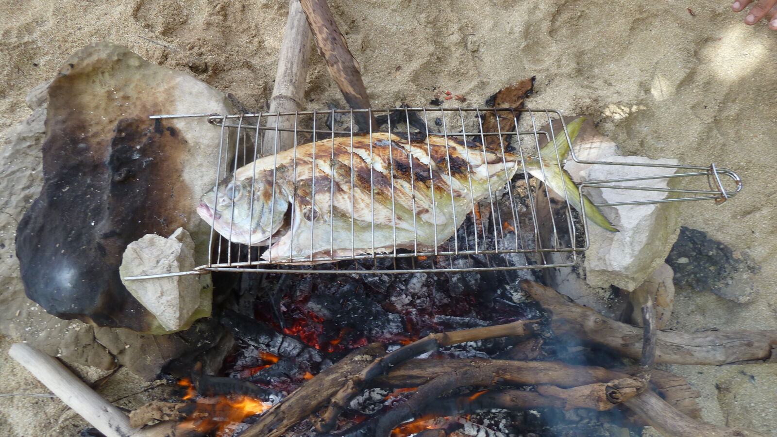 BBQ auf Sawa-I-Lau.