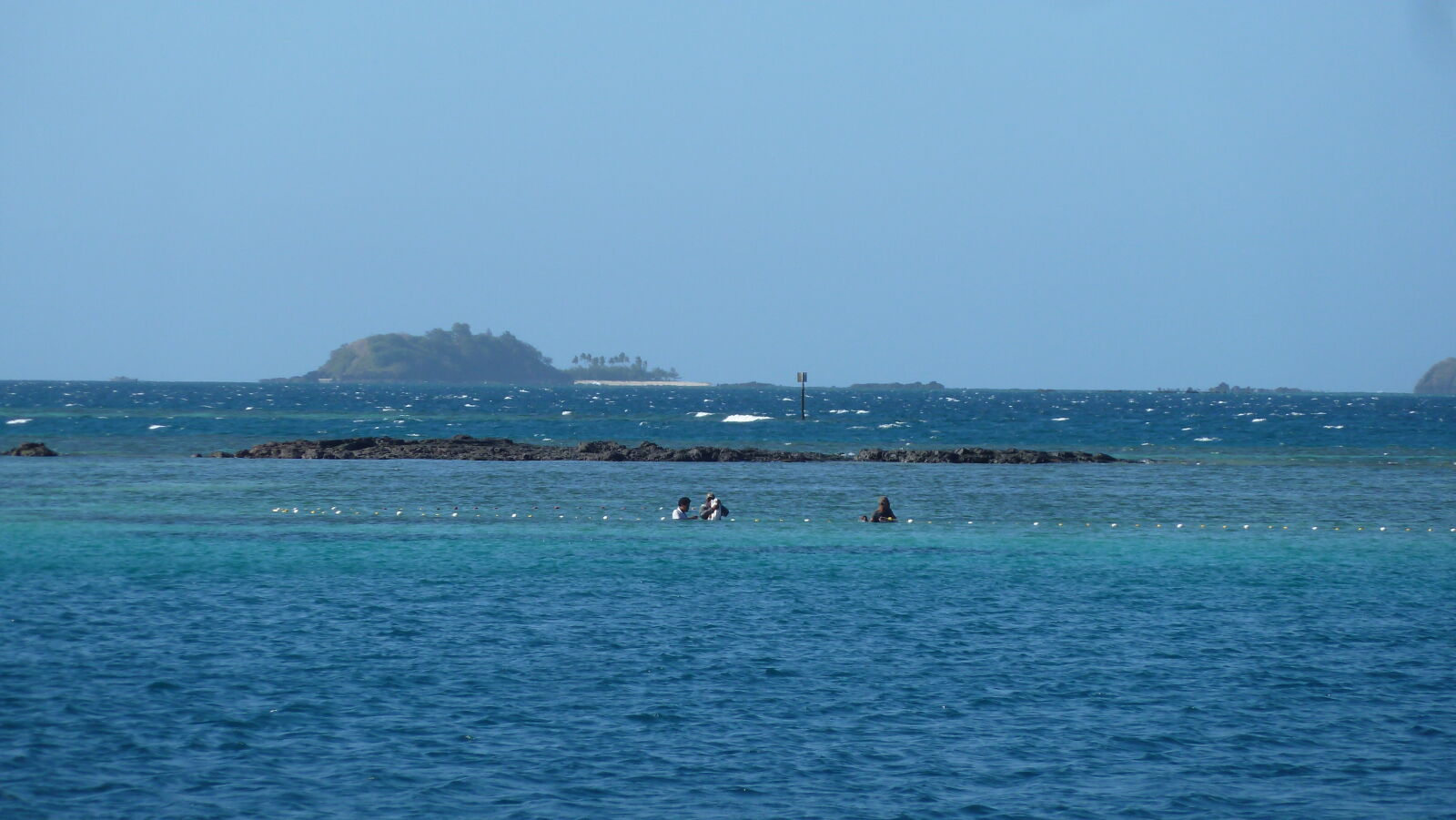 Fischer in Blue Lagoon.
